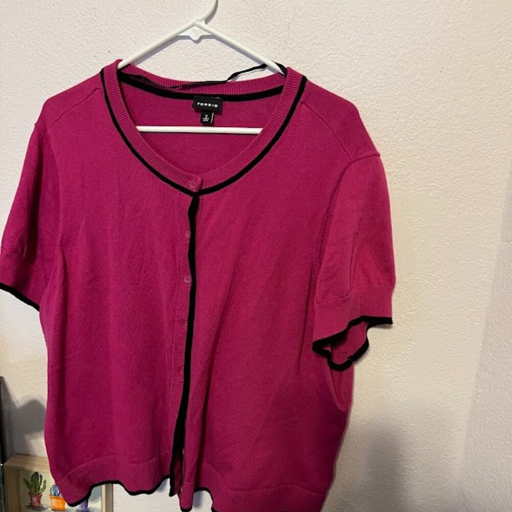 Torrid cardigan and matching tank together 2-piece size 2